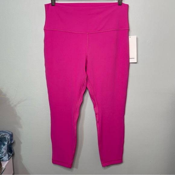 Lululemon Align High Rise Pants Leggings Sonic Pink 14 NWT - Picture 3 of 10